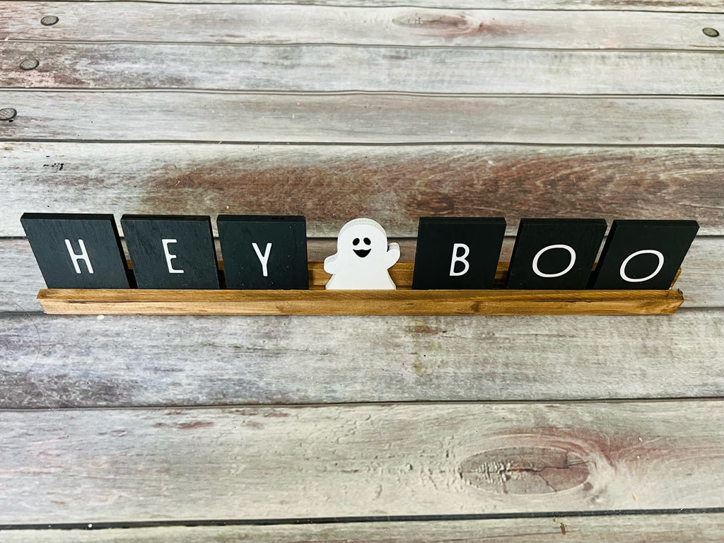 Wooden Tiles - Letter Blanks and Shapes - DIY Kit