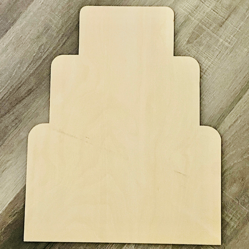 Cake Topper | Wood Craft Blank