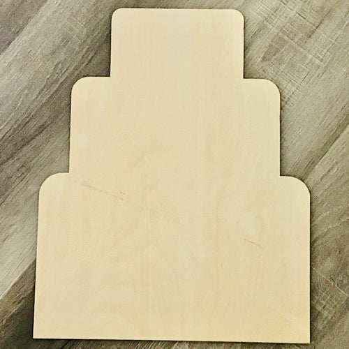 Cake Topper | Wood Craft Blank