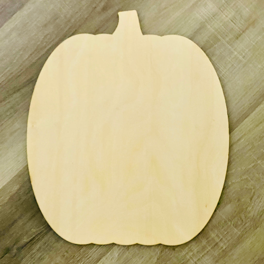 Pumpkin Topper | Wood Craft Blank