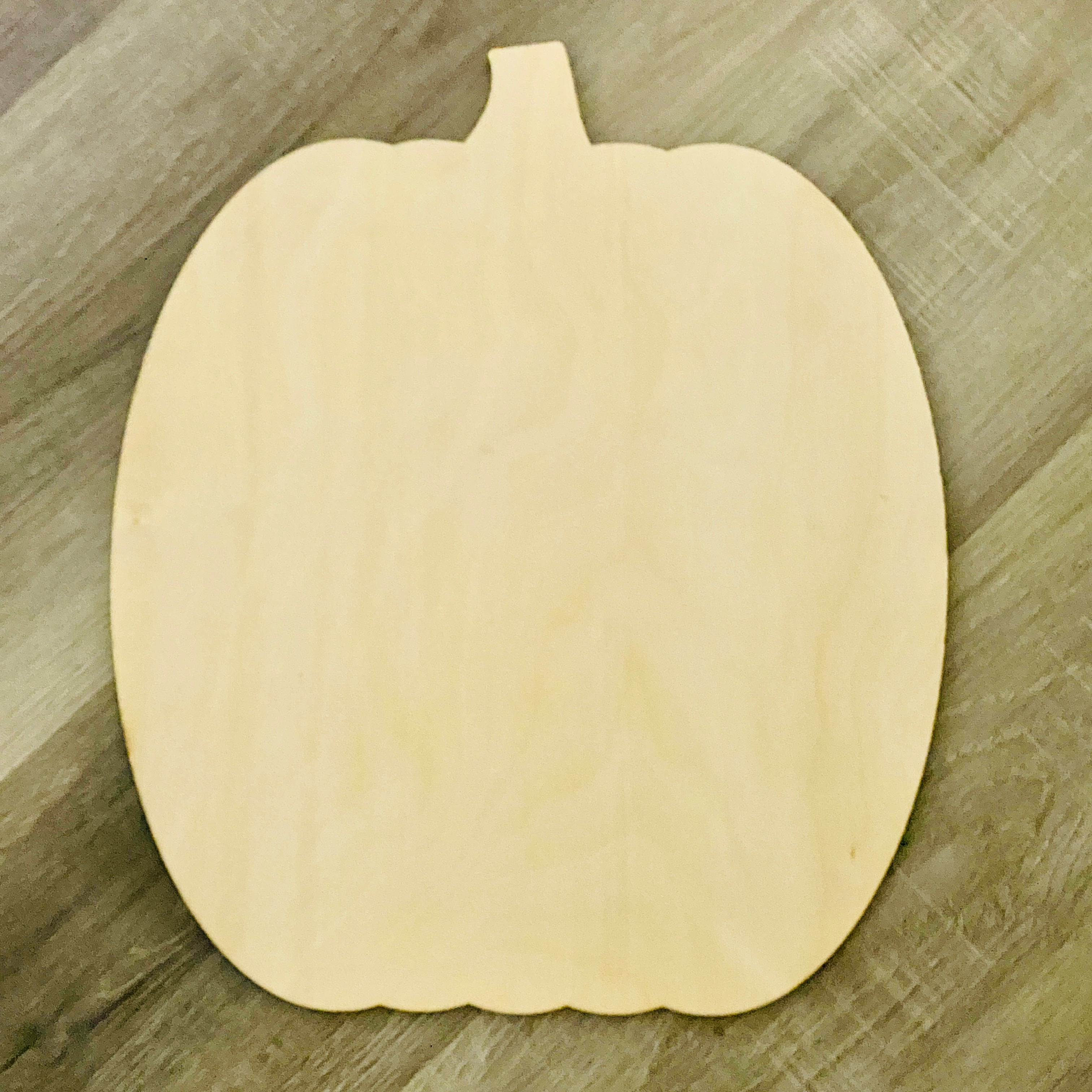 Pumpkin Topper | Wood Craft Blank