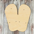 Flip Flops Sign Topper | Wood Craft Blank