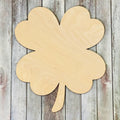 Shamrock Sign Topper | Wood Craft Blank