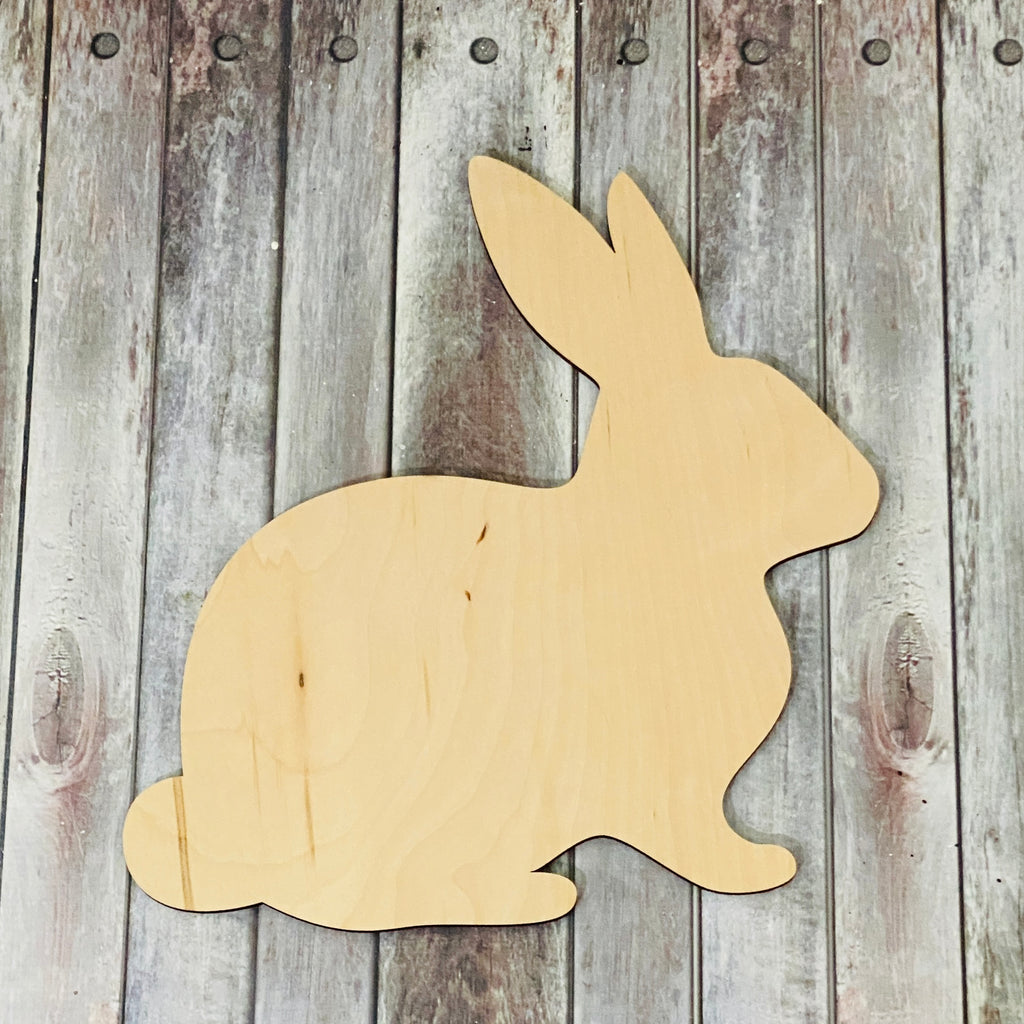 Bunny Sign Topper | Wood Craft Blank