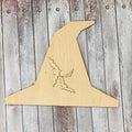 Witch Hat Sign Topper | Wood Craft Blank