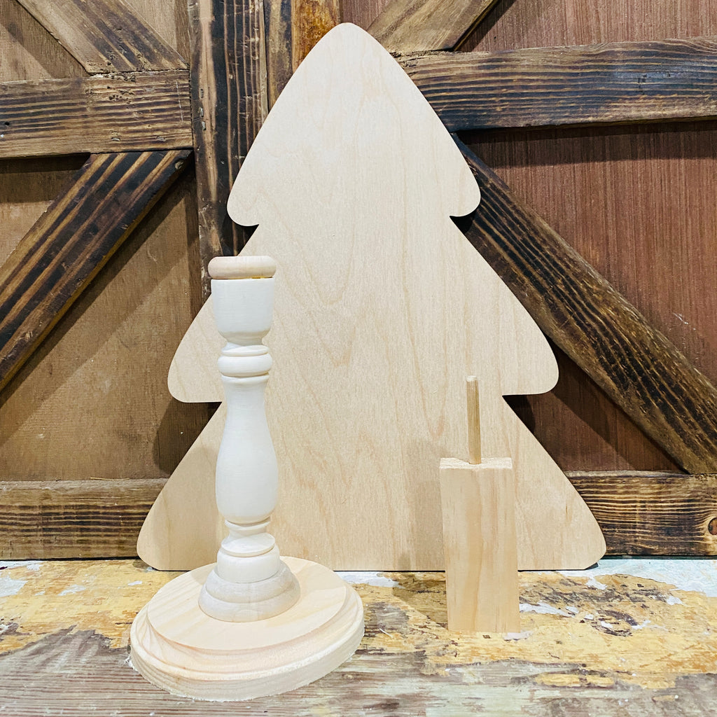 Tree Sign Topper | Wood Craft Blank