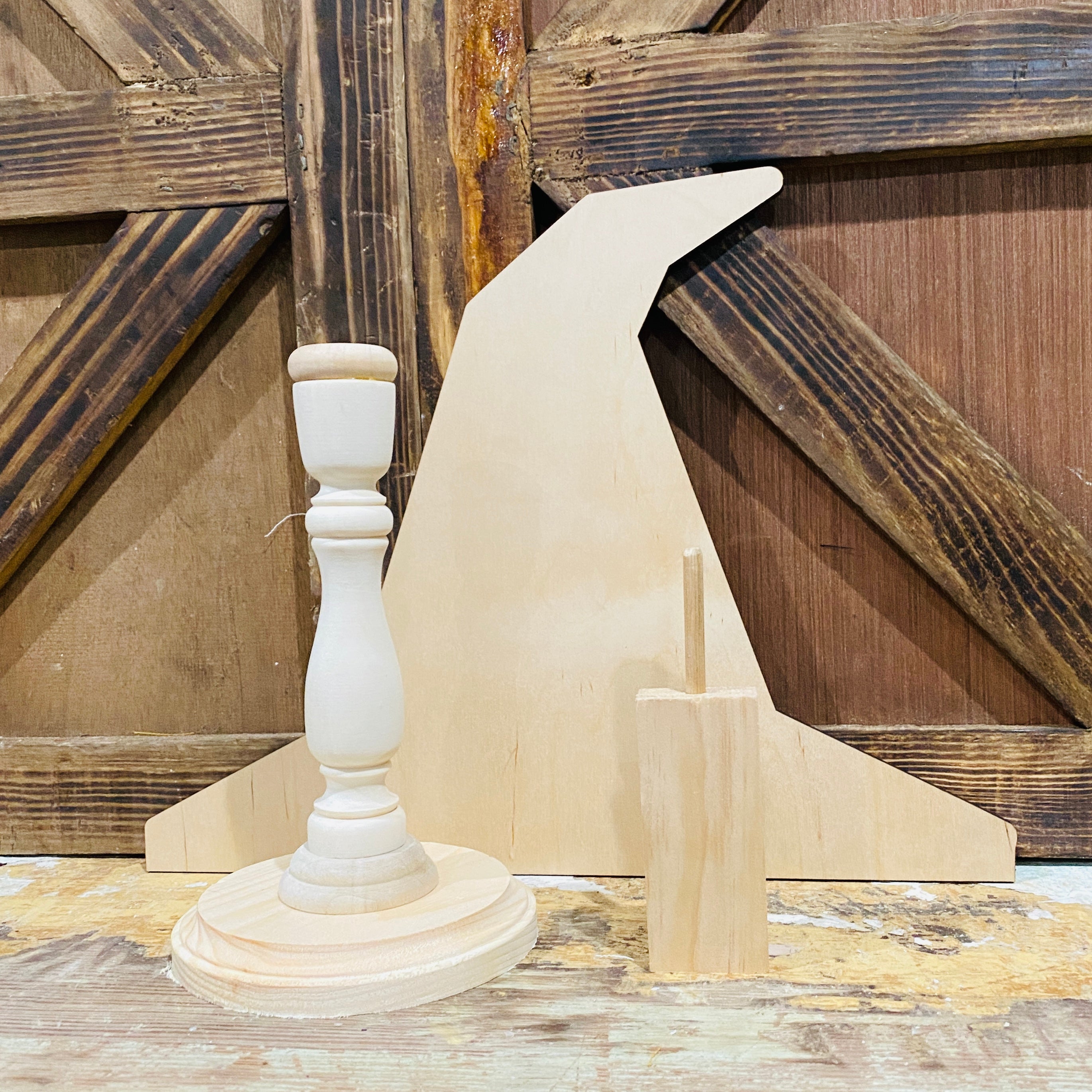 Witch Hat Sign Topper | Wood Craft Blank