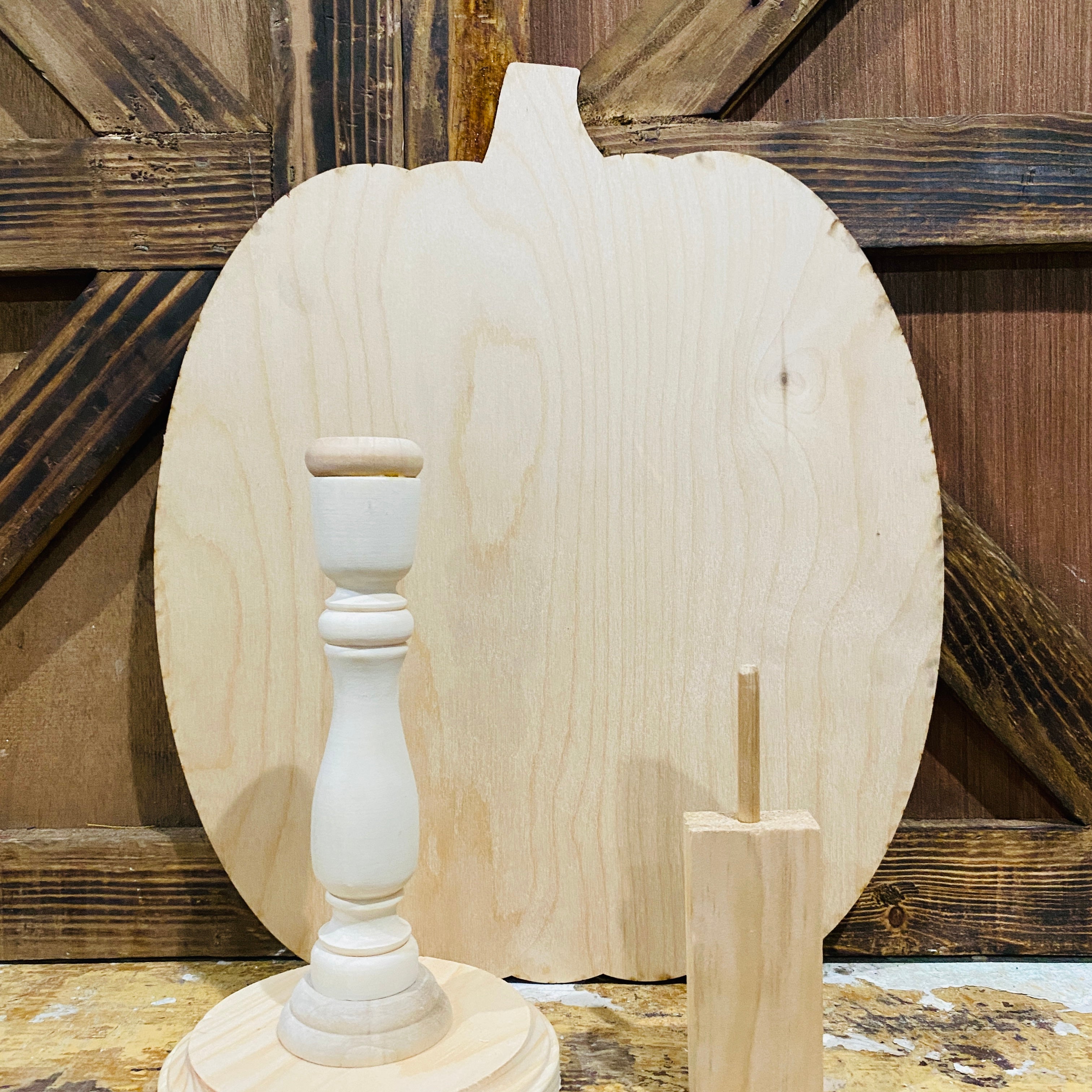 Pumpkin Topper | Wood Craft Blank