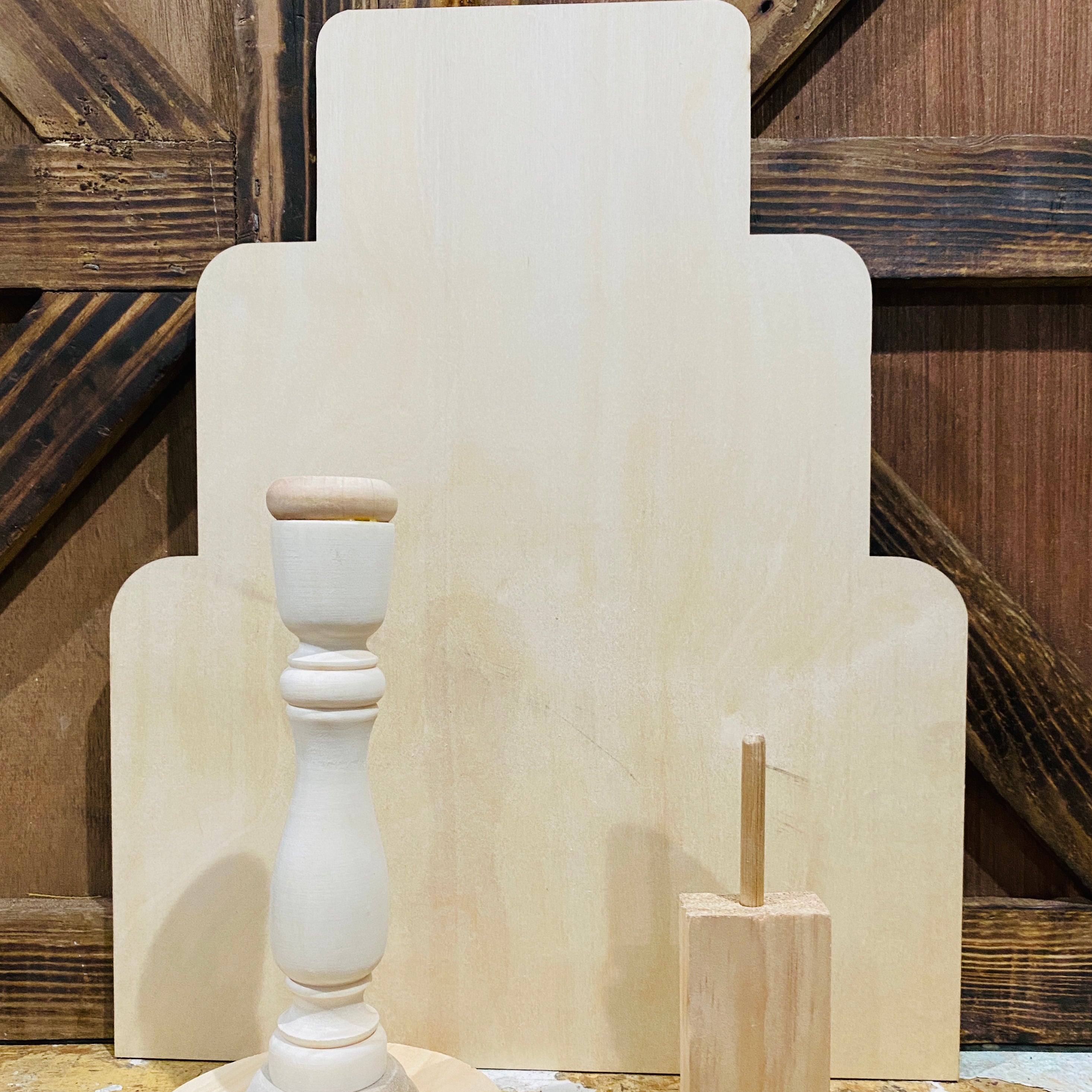 Cake Topper | Wood Craft Blank