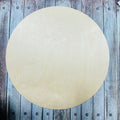18" Round Wood Blank | Wood Craft Blank