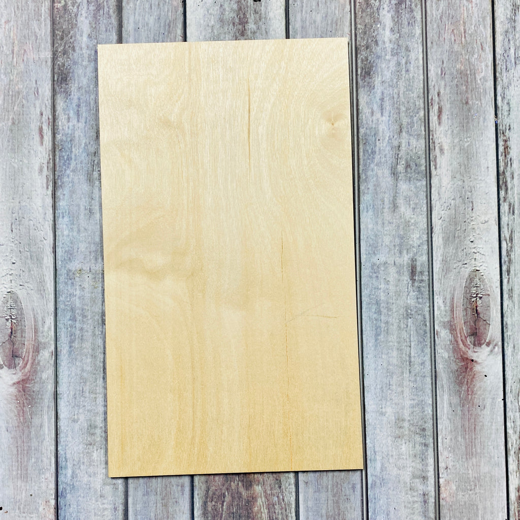Flag Sign Topper | Wood Craft Blank