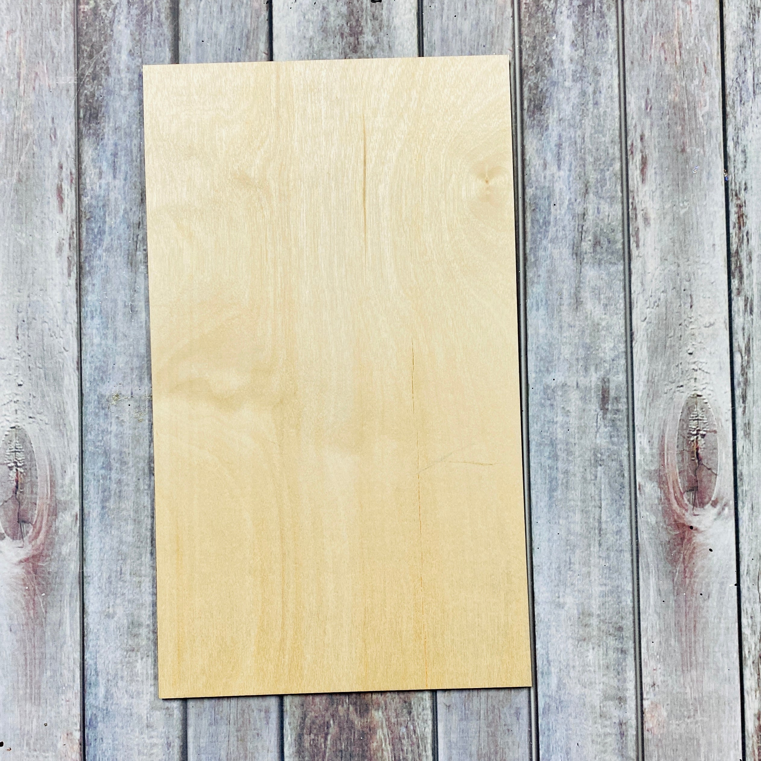 Flag Sign Topper | Wood Craft Blank