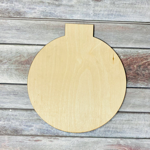7" Wood Ornament Craft Blank | DIY Kit