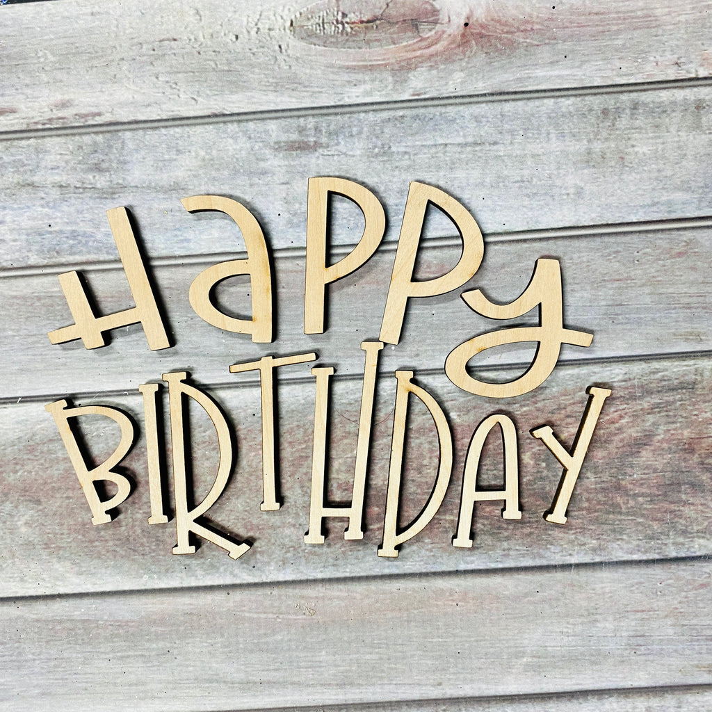 Cupcake Topper | Wood Craft Blank