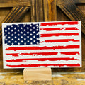 Flag Sign Topper | Wood Craft Blank