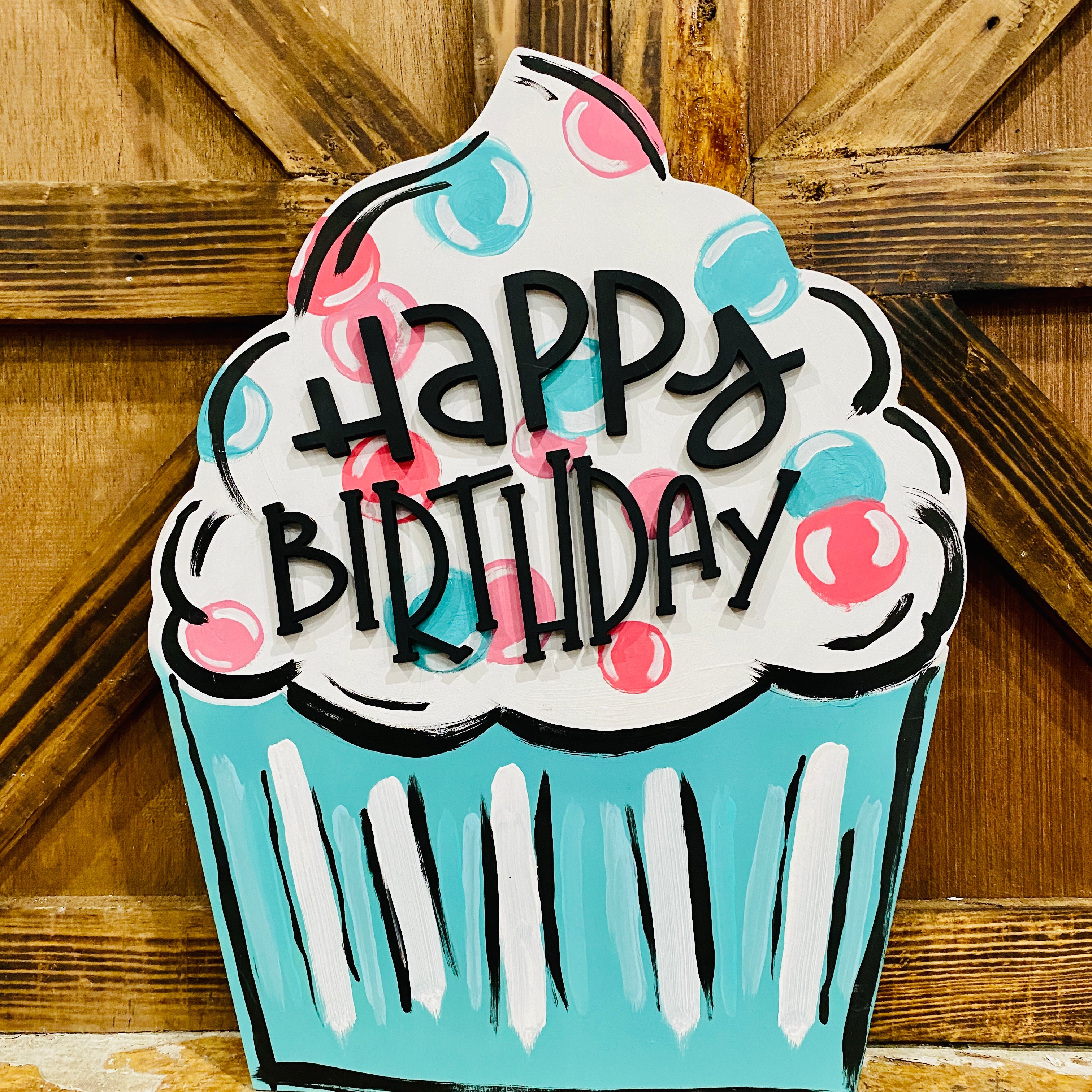 Cupcake Topper | Wood Craft Blank