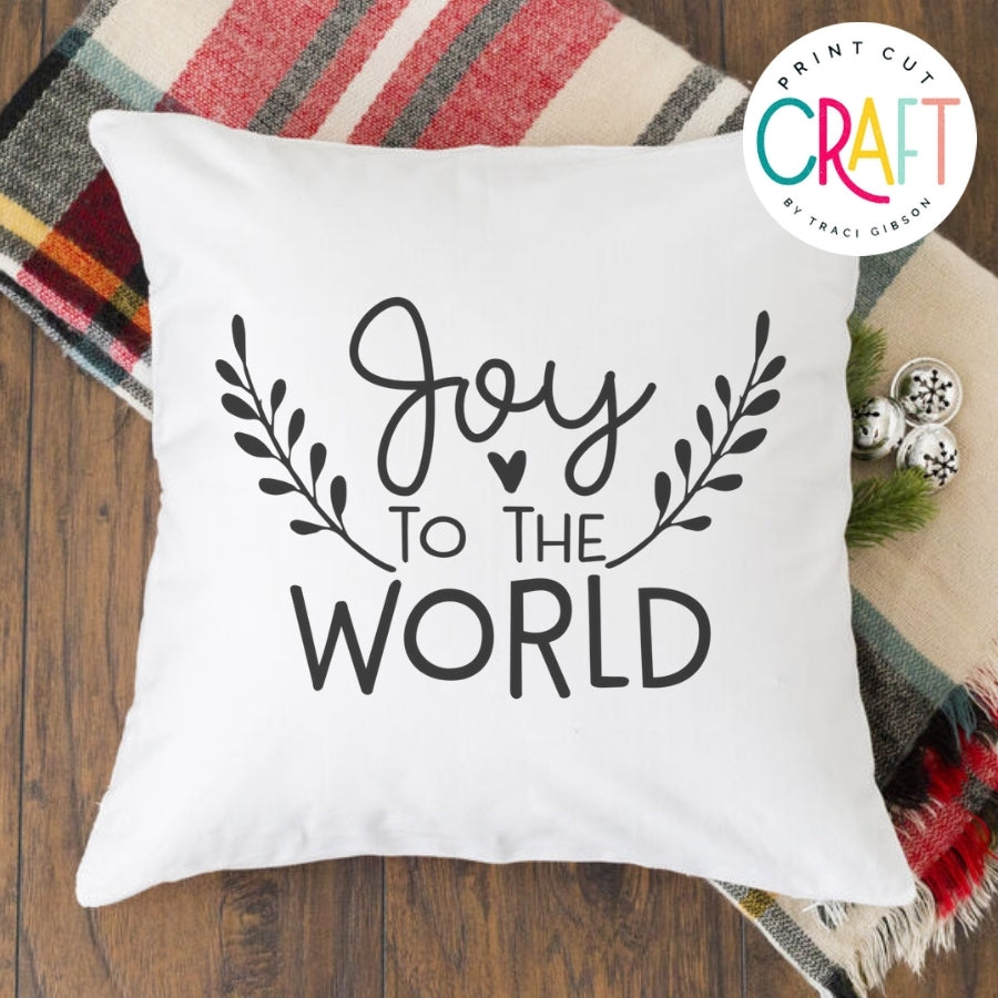 Joy To The World SVG PNG DXF EPS