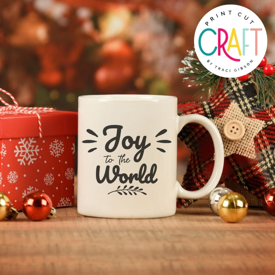Joy To The World SVG PNG DXF EPS