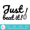 Just Beat It SVG PNG DXF EPS