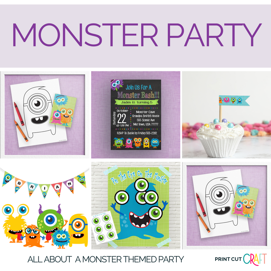 Monster Printable Party Pack