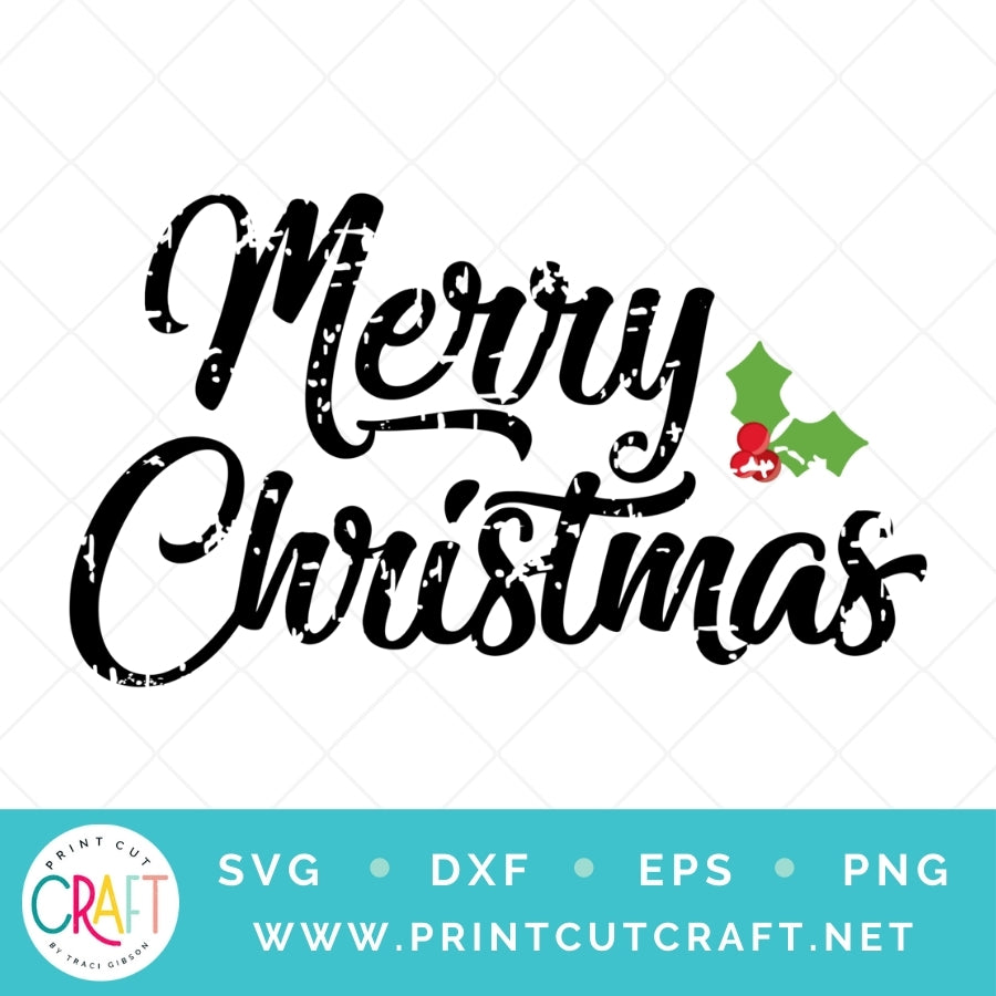 Merry Christmas SVG PNG DXF EPS