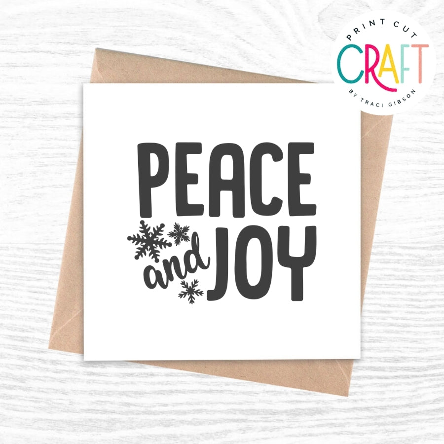 Peace And Joy SVG PNG DXF EPS