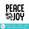 Peace And Joy SVG PNG DXF EPS