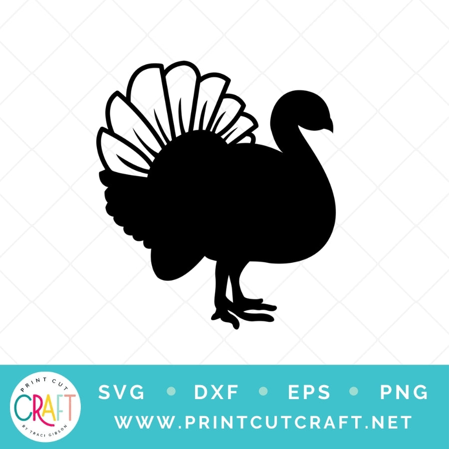 Turkey SVG PNG DXF EPS