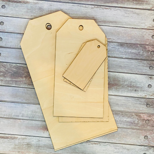 Wood Tags Blank | DIY Kit