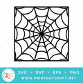 Spider Web SVG PNG DXF EPS