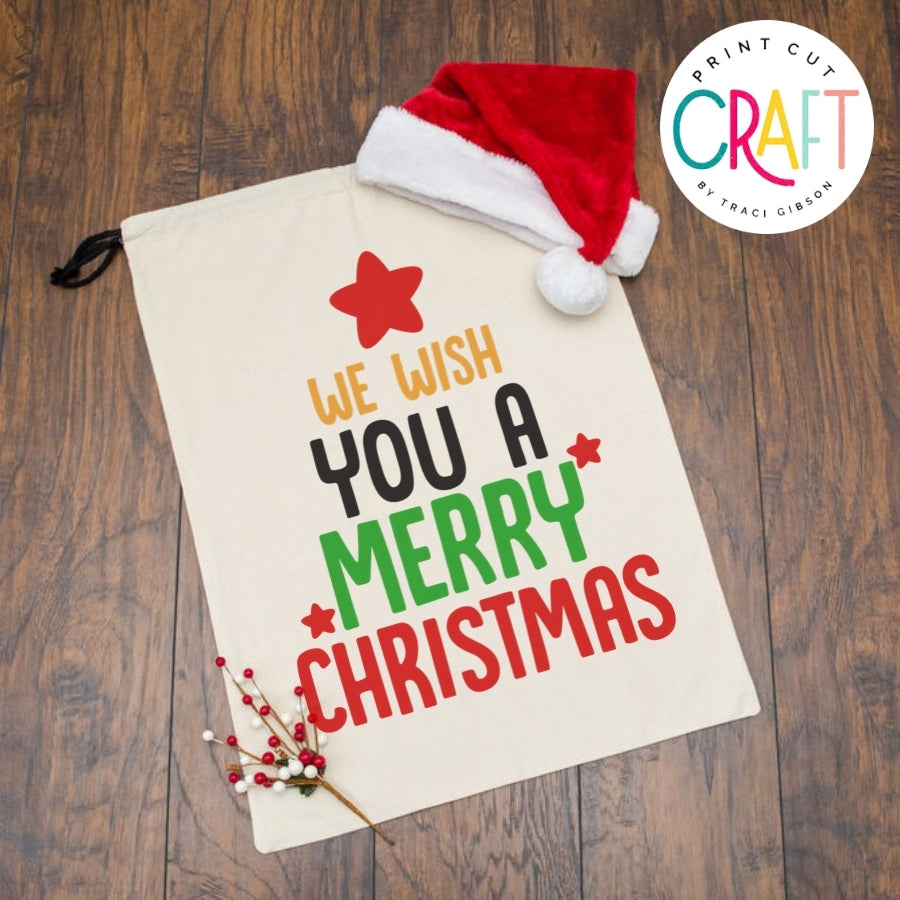 We Wish You A Merry Christmas SVG PNG DXF EPS