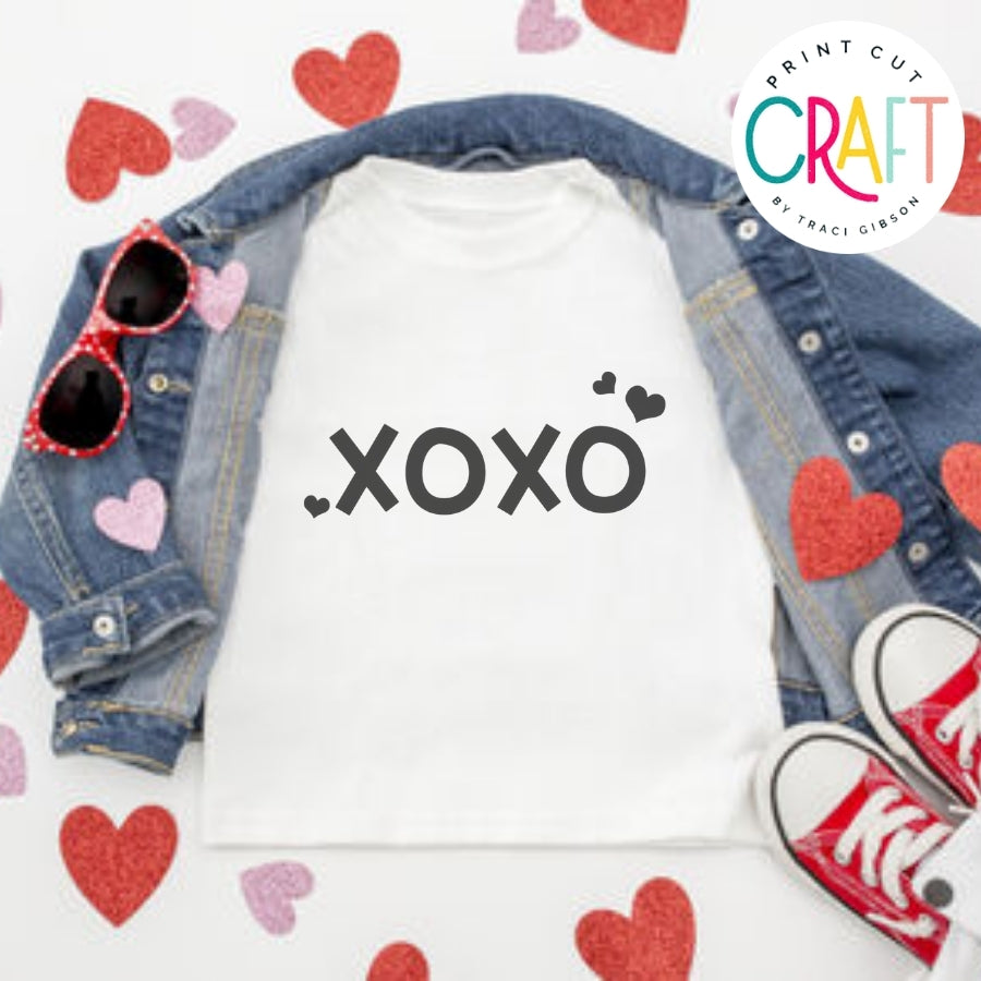XOXO SVG PNG DXF EPS – Print Cut Craft