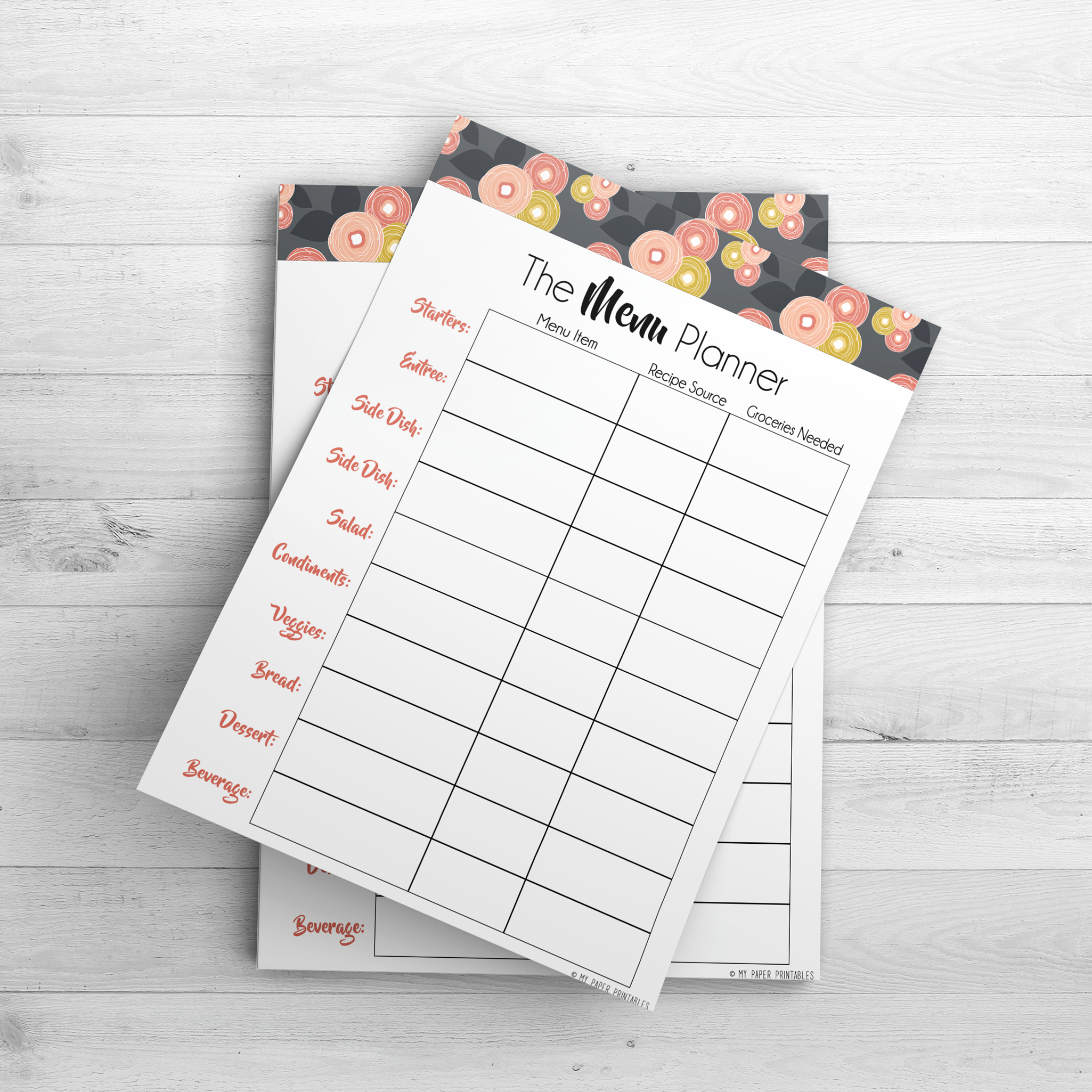 Kitchen Printable Kit