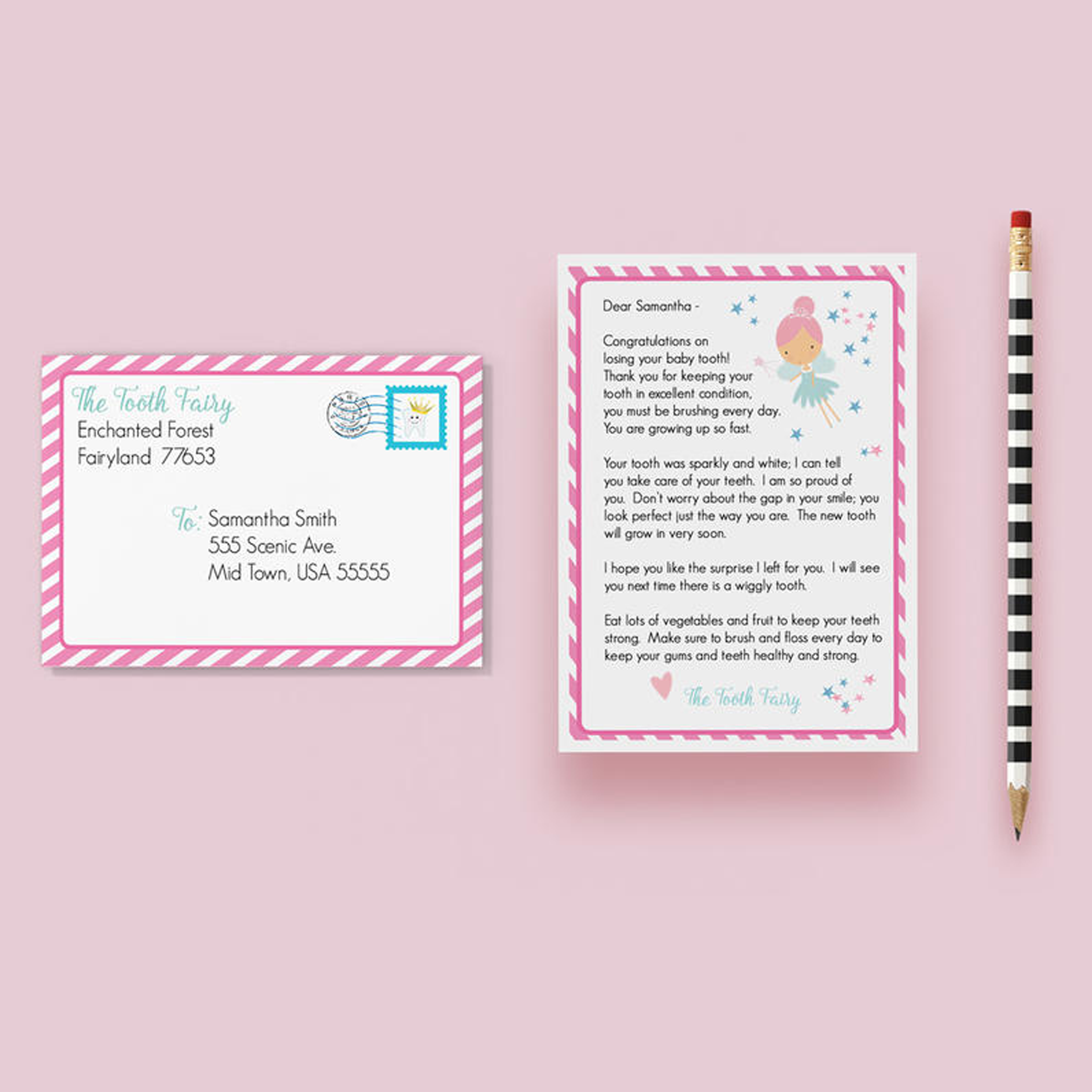 Tooth Fairy Printable Kit