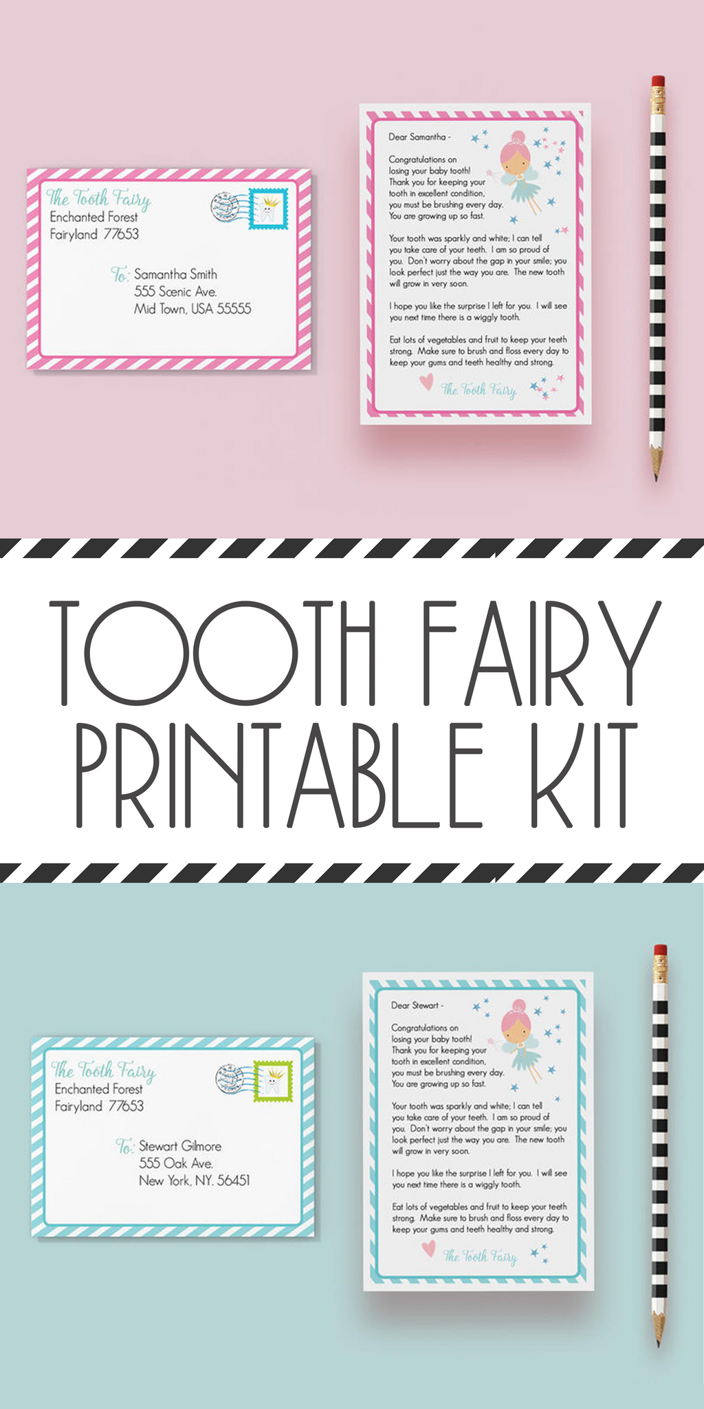 Tooth Fairy Printable Kit
